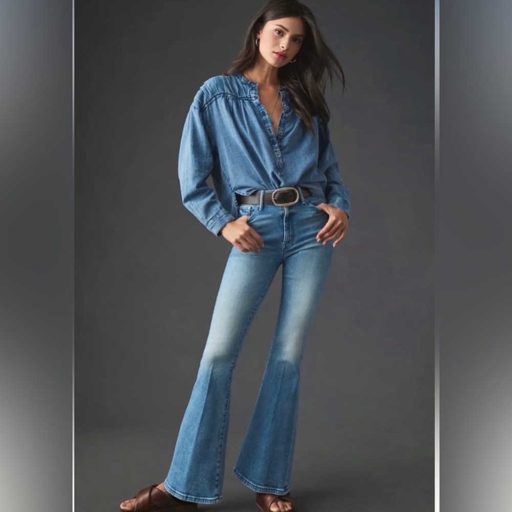 MOTHER High Waisted Weekender Skimp size  26